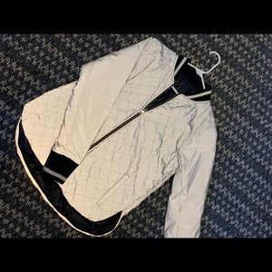 Athleta reversible athletic bomber jacket